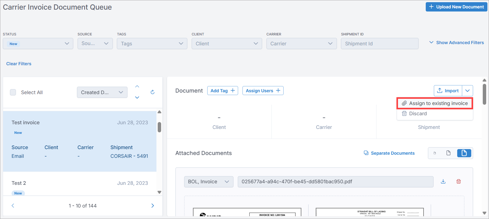 Document Queue | Corsair Docs